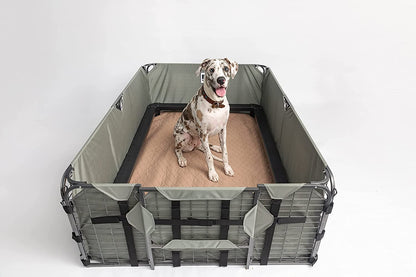 Premium Washable Pee Pads for Dogs - Waterproof, Reusable, and Eco-Friendly Training Pads for All Pets - Perfect for Whelping and Home Protection, 47" x 47"