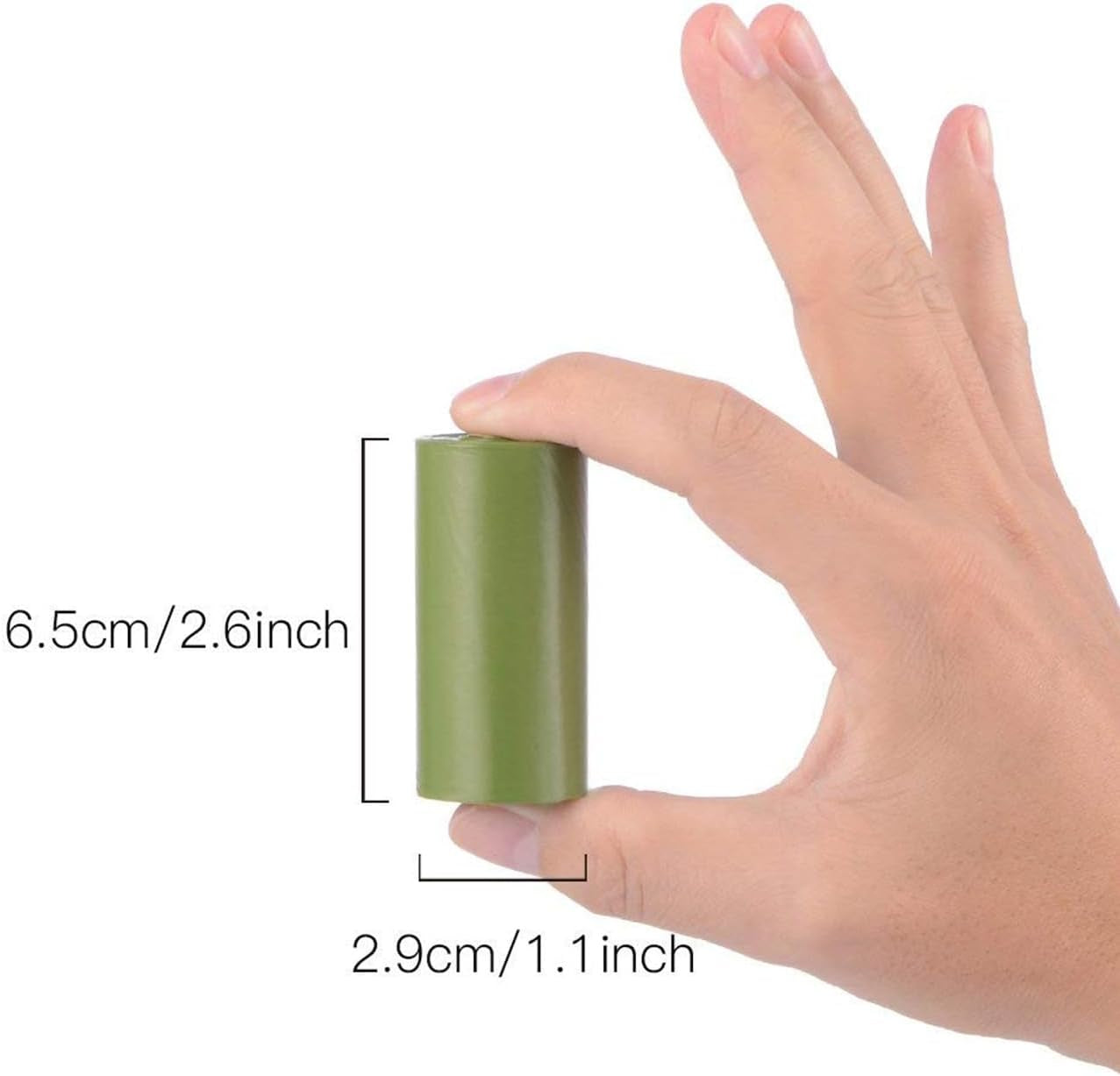 Eco-Friendly Dog Poop Bags: Biodegradable, Scented, Leak-Proof with Dispenser - 450 Count Refills