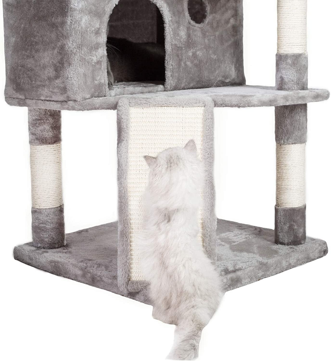 Ultimate XL Cat Tree - 73.4 Inch Activity Center with 3 Cozy Caves, Plush Perches, and Durable Scratching Posts for Large Cats