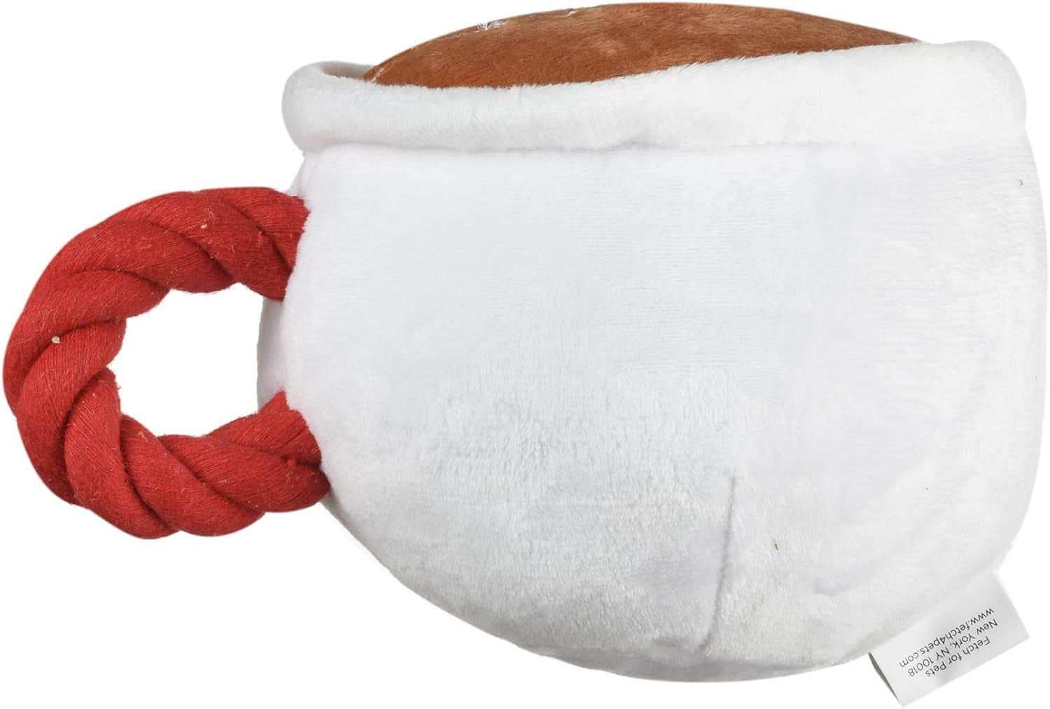 Delight Your Dog with the Friends Central Perk Coffee Mug Plush Toy - Soft, Squeaky Fun for All Breeds!